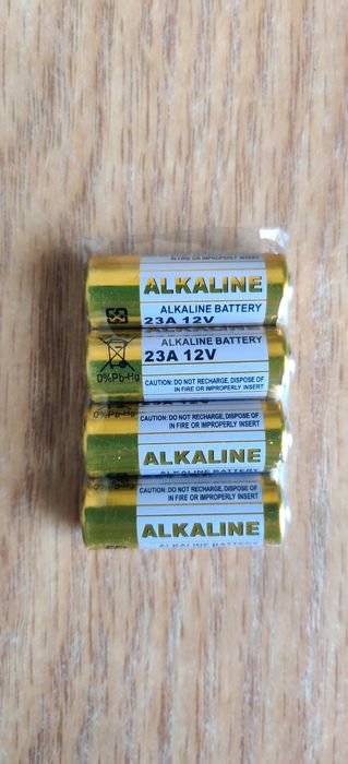 Pilha 23A Alcalina - comando de portões