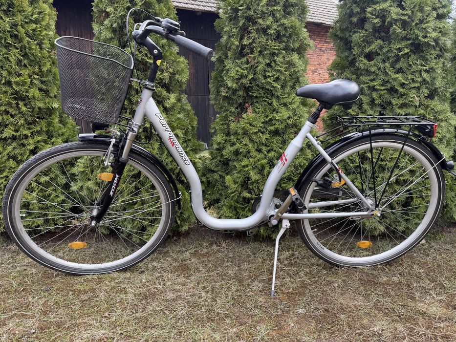 Rower z niską ramą