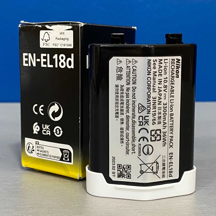 Bateria Nikon EN-EL18d (3300 mAh)
