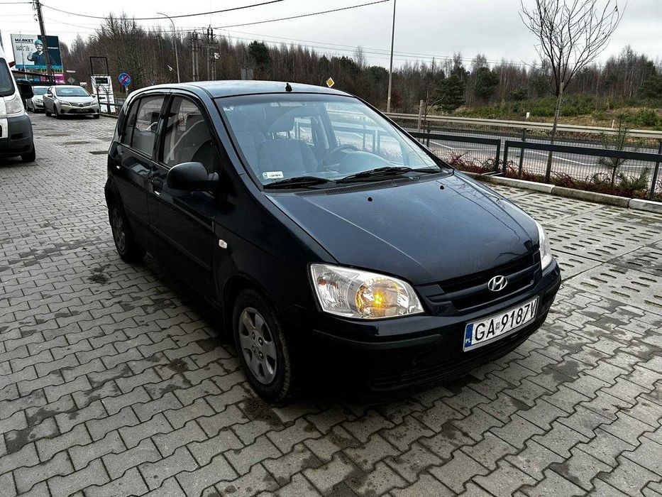 Hyundai Getz 1.1 benzyna 2004r / niski przebieg 113.540km / opłaty