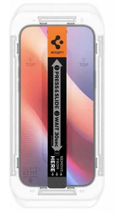 Szkło hartowane SPIGEN Glas.TR EZ Fit Privacy do Apple iPhone 16 Pro 2 szt