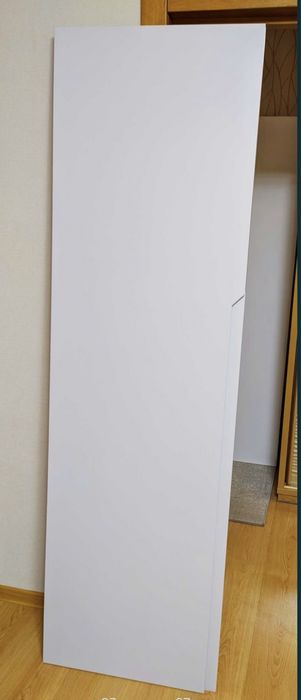 Фасад МДФ фарбований світло сірий 19мм двері до шафи