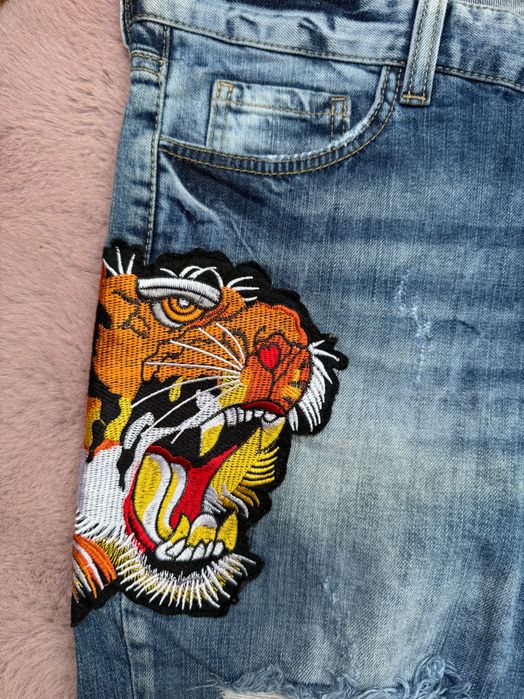 Jeansy spodnie Gucci