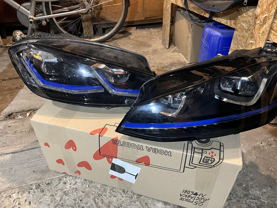 E-golf фара full led gte gtd