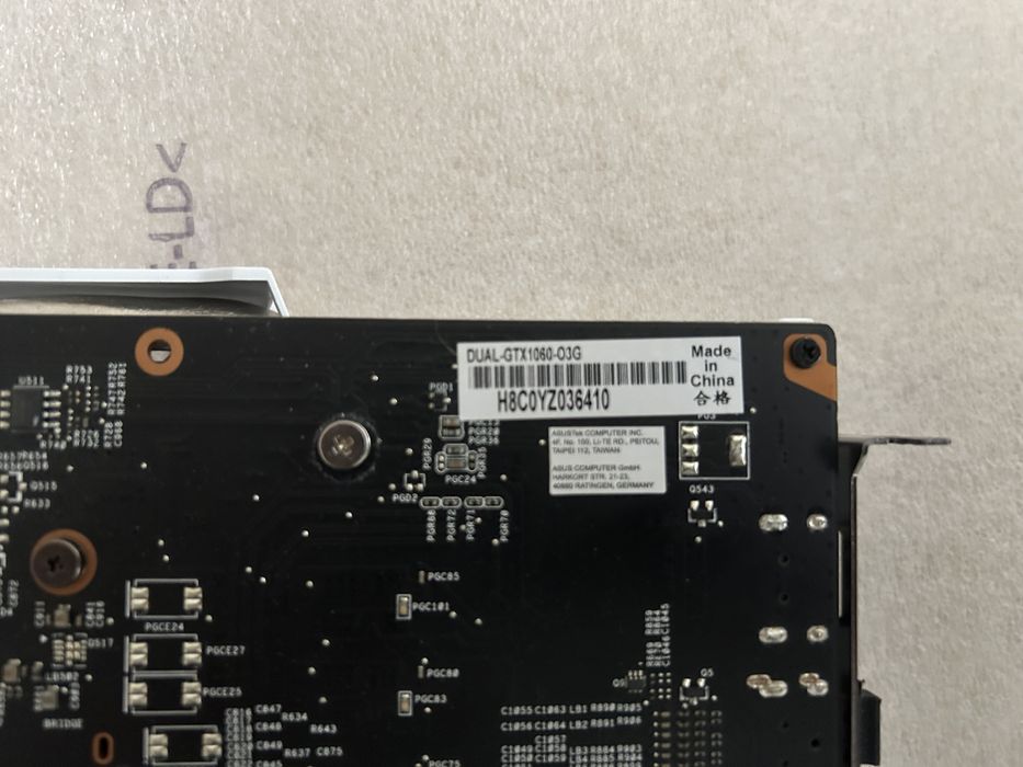 Karta graficzna ASUS Dual GTX 1060 3GB