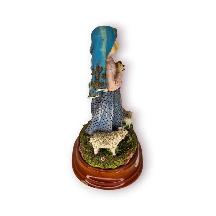 Escultura Religiosa Beata Jacinta– Marfinites LF Portugal–Base Madeira