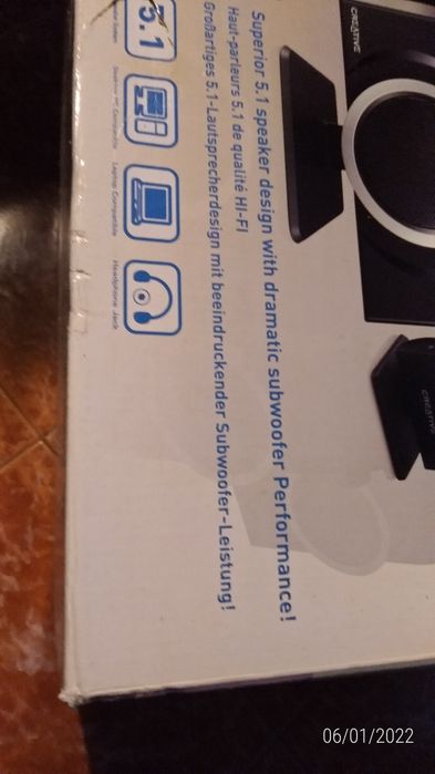 Colunas de som polivalentes sistema,5.1