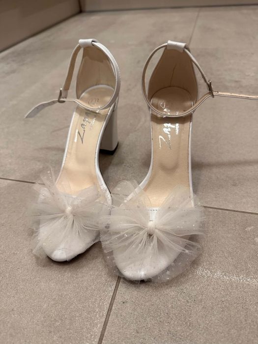 Buty ślubne rozmiar 37 firma zapato skóra