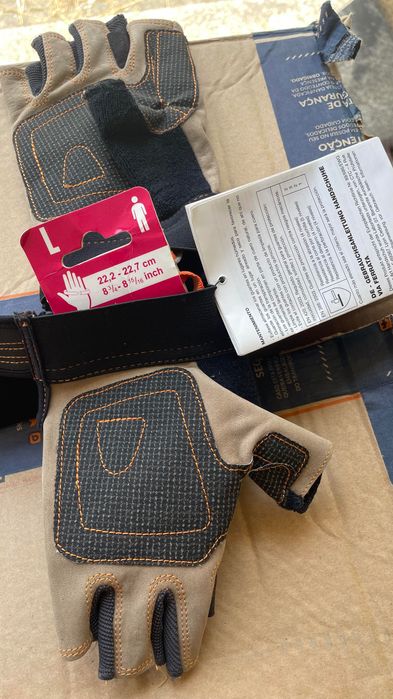 Luvas Via Ferrata - Marca Simond - Tamanha L (Novas, com etiqueta)