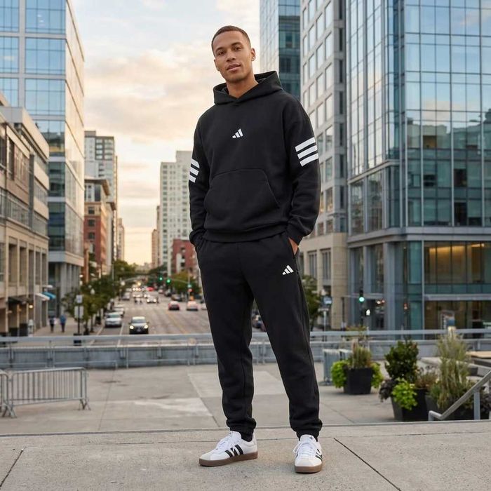 США! Чоловічі спортивні костюми Adidas Future Icons 3-Stripes Оригінал! Без флісу S,M,L,XL