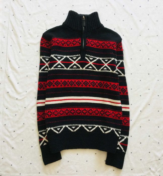 10-12 рок Chaps теплий светр, гольф подвійне в'язання. Новорічний