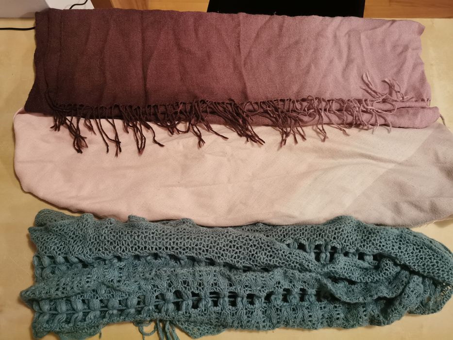 Zestaw szali, 3 sztuki