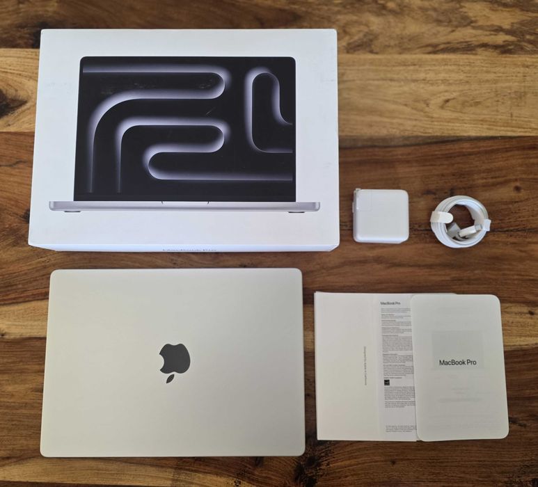 Apple MacBook Pro 14 M5 16GB 512GB - 70W zasilacz - Silver - GW Apple ...
