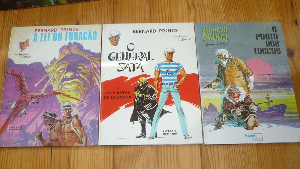 Axle Munshine / Bernard Prince / Michel Vaillant - BD dos Anos70