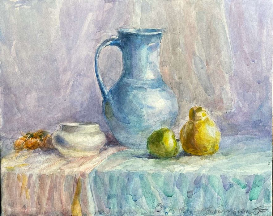 Натюрморт аквареллю