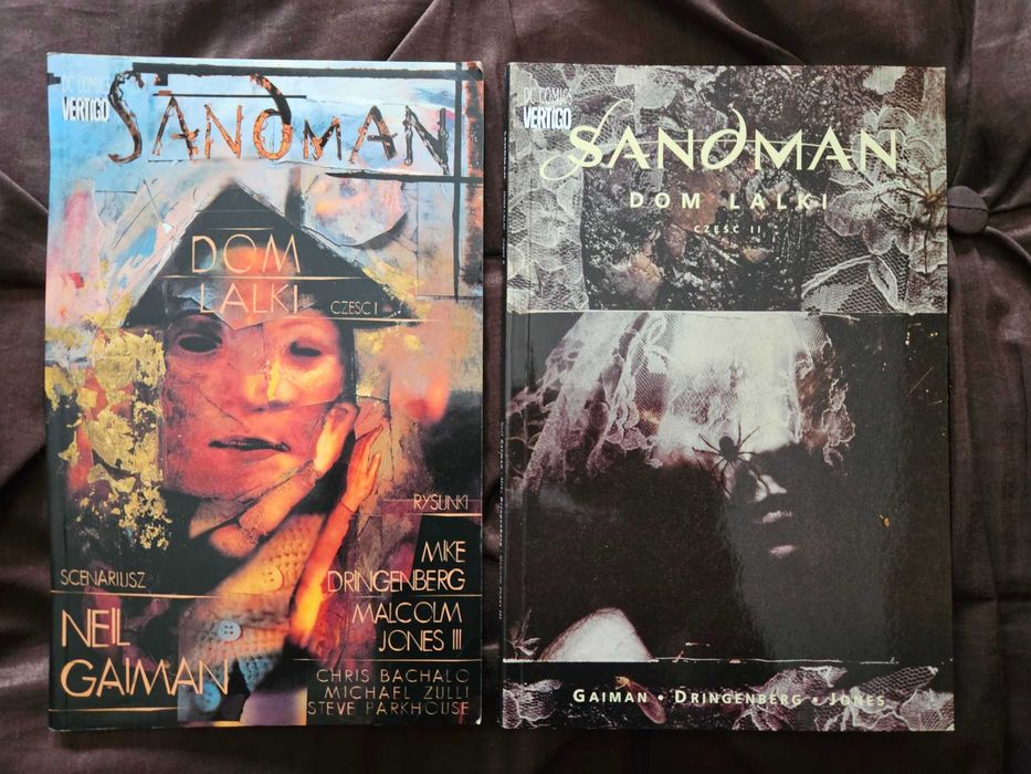 "Sandman Dom Lalki" Tom 1 i 2 Neil Gaiman