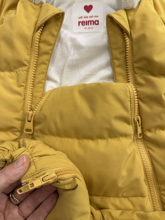 Reima пуховий конверт комбінезон