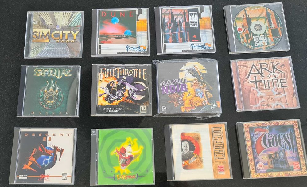 Coleção jogos Aventura (Point-and-Click) PC Jewelcase