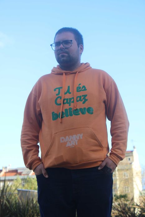 hoodies Danny Art " Tu és capaz Believe"