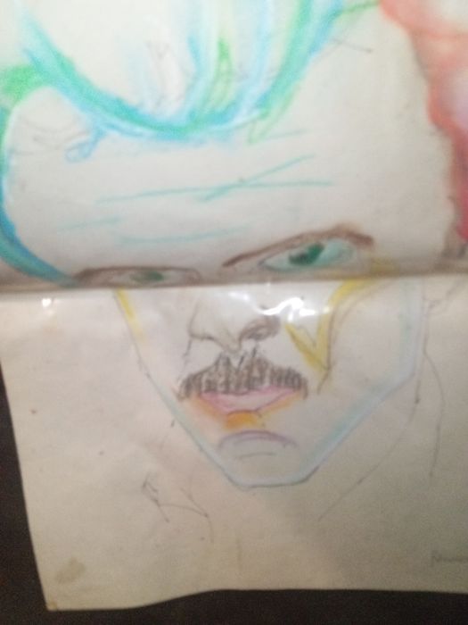 Dois desenhos assinados