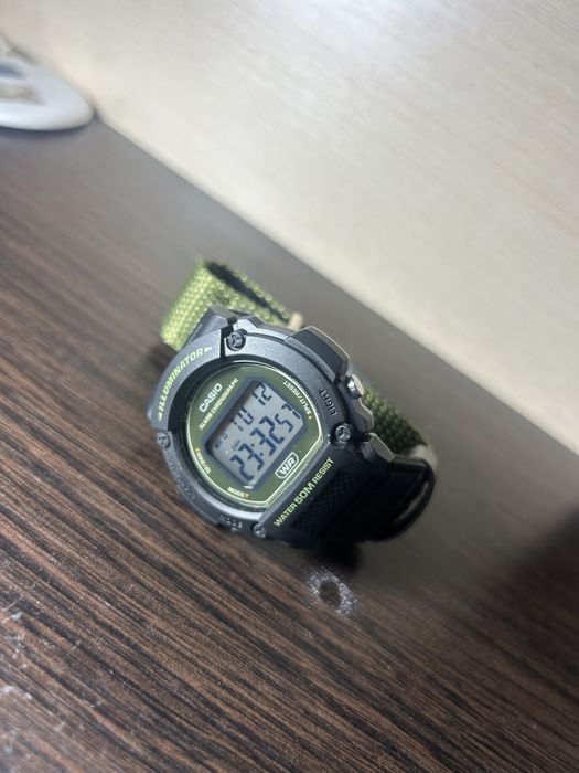 годинник casio timeless collection w-219hb-3avef