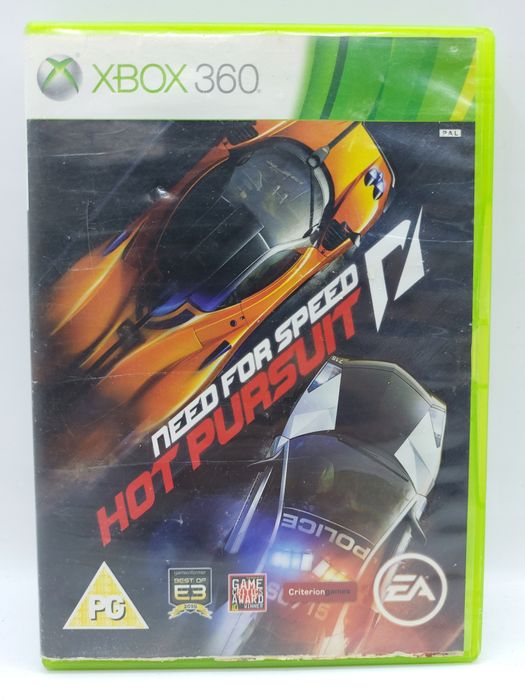 Need for speed hot pursuit xbox 360 gra samochodowa wyścigi