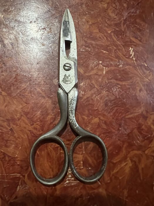 Ножницы редкие портнихи- модистки царизм клеймо 5 орлов