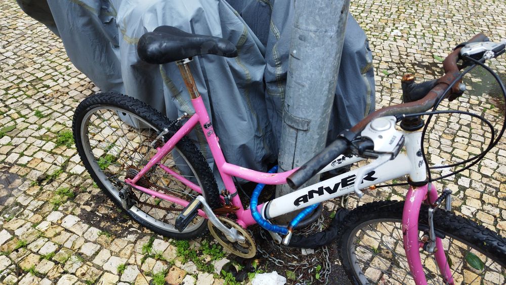 Bicicleta para peças