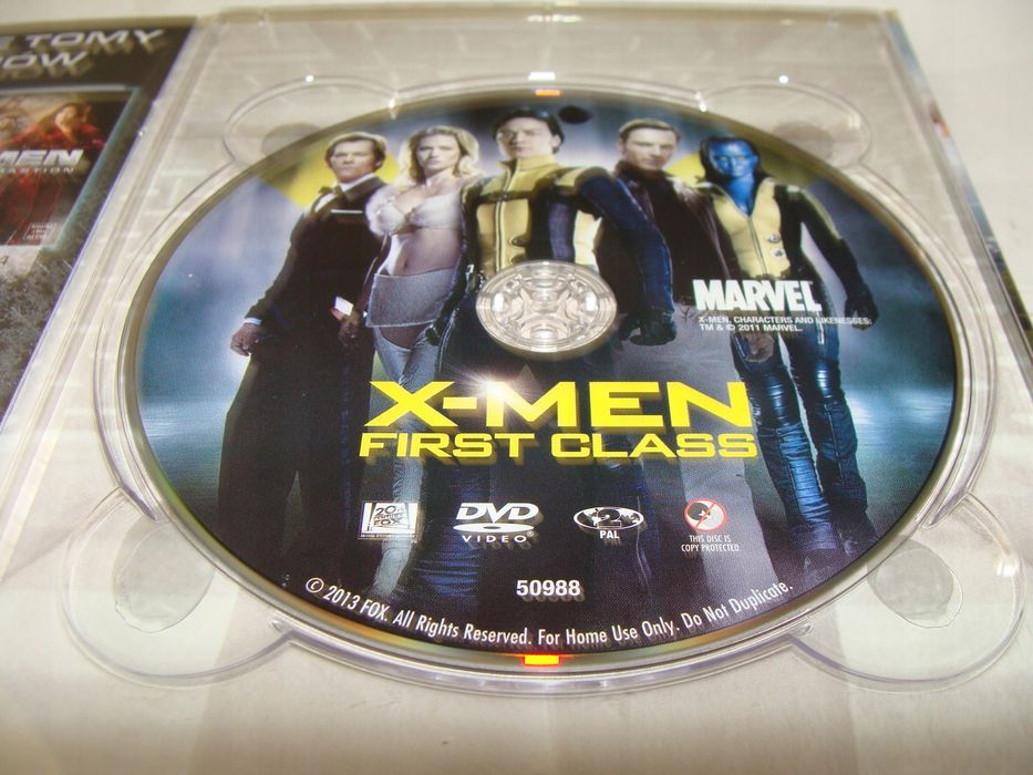 X-Men Pierwsza klasa booklet DVD *