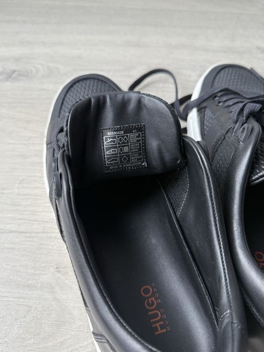 Nowe sneakersy buty Hugo Boss ze skóry cielęcej z Peek&Cloppenburg