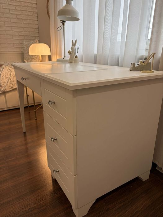 Biurko drewniane meblik boho