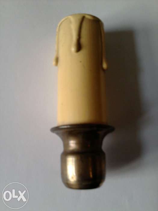 Suporte lampada antigo