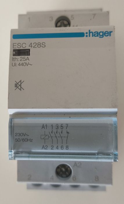 Stycznik Hager ESC 428S