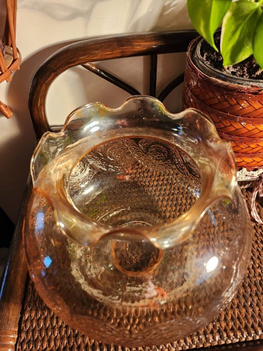 Stary klosz szklany klosz