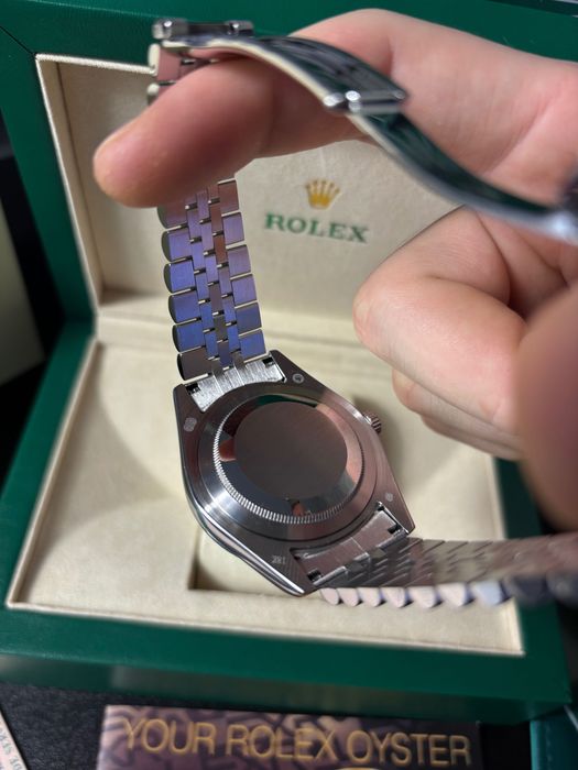 Часы Rolex Date Just Black