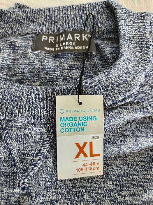 Camisola Malha Azul Primark (Tamanho XL)