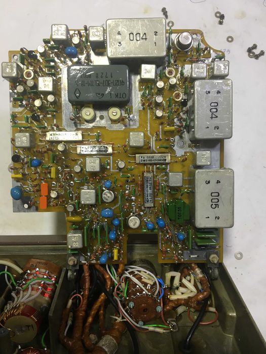 Радиостанция геологов СССР "Ангара-1" обмен на Радиостанцию "Р-143 ...