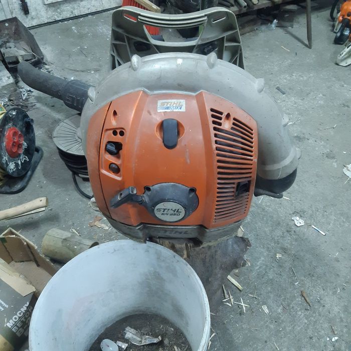 Stihl br 550 dmuchawa do lisci sniegu kosa stihl fs 250