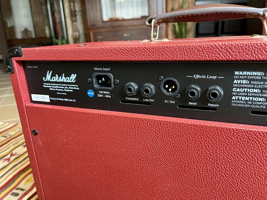 Amplificador Guitarra Marshall Edição Limitada AS50D