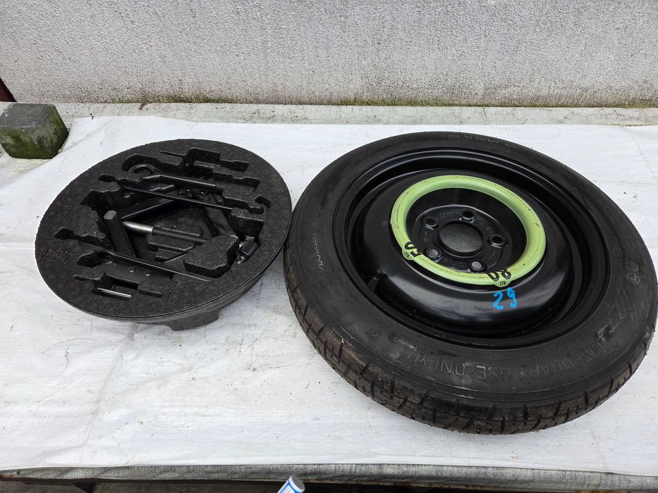 Koło Dojazdowe 15 + Zestaw naprawczy HYUNDAI I30 KIA CEED 5x114,3