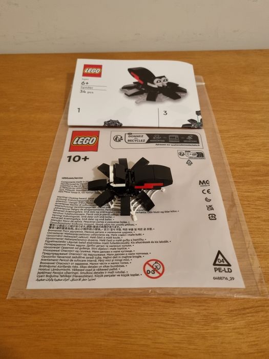Lego Spider with Assembly Instructions434646911214561281