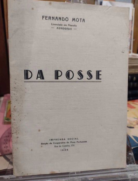 Da Posse - Fernando Mota 1935