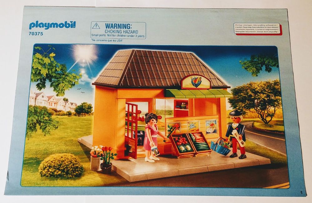 Playmobil 70375 City Life Mój supermarket.