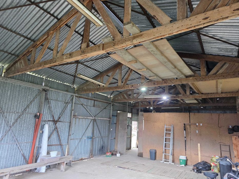 Garaż blaszany duży