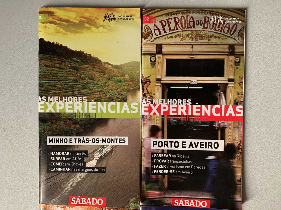 Guias Turísticos 'As Melhores Experiências' - volumes 1 a 7