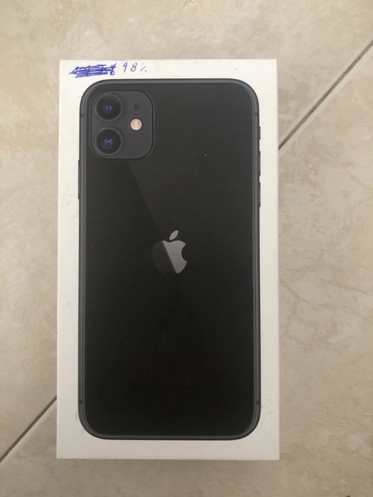 Vendo Caixa iPhone 11, Black, 128GB