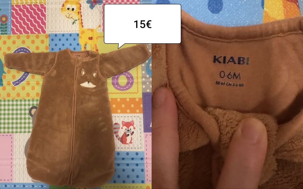 Saco de dormir 0-6 meses