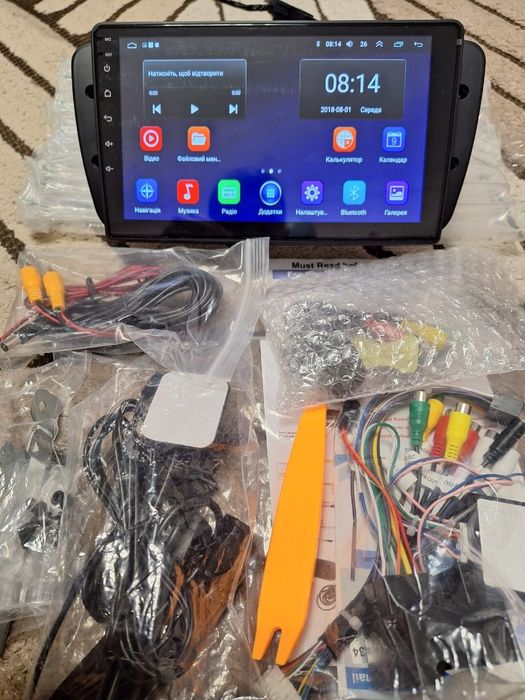 Android магнитола 4/64 ГБ для SEAT Ibiza 6j (2009-2014)