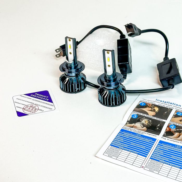 Lampadas LED Carro/Mota - H1/H4/H7/H8-H9-H11/9012 CANBUS !