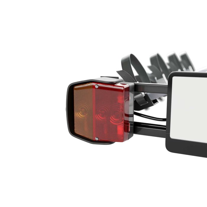 Bagażnik Rowerowy Platforma Na Hak 4 Rowery Amos Tytan 7Pin Uchylny